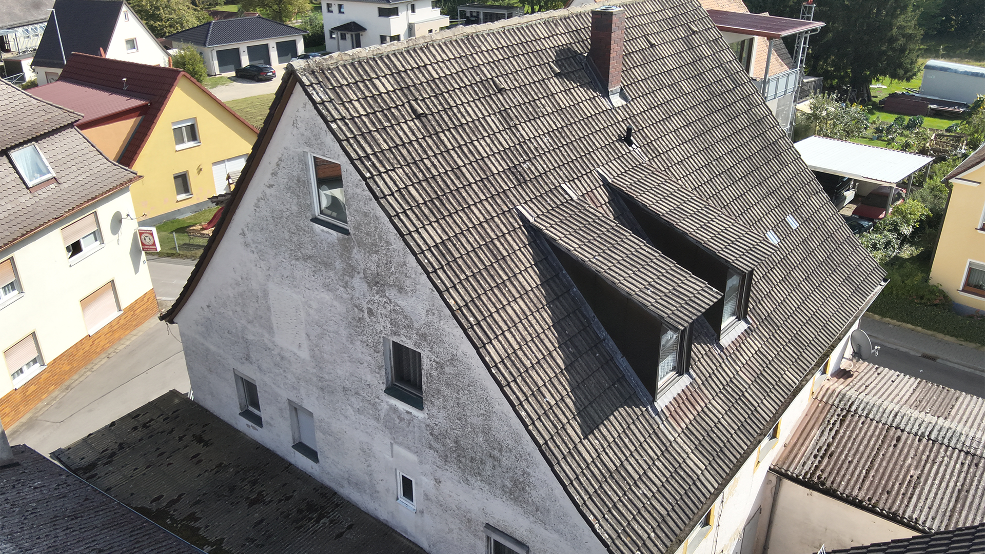 Gebäudeinspektion Drohne